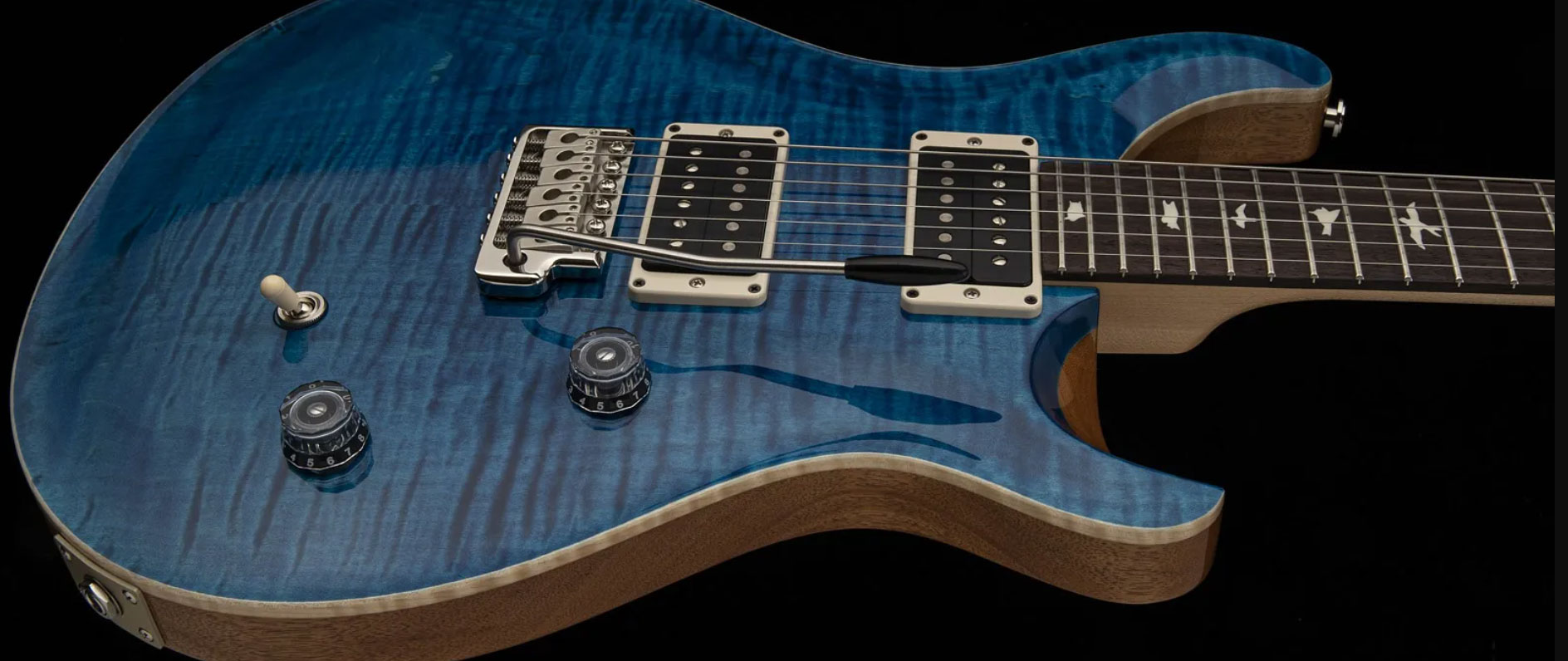 Prs Ce 24 Bolt-on Usa 2h Trem Rw - Blue Matteo - Guitarra eléctrica de doble corte. - Variation 1