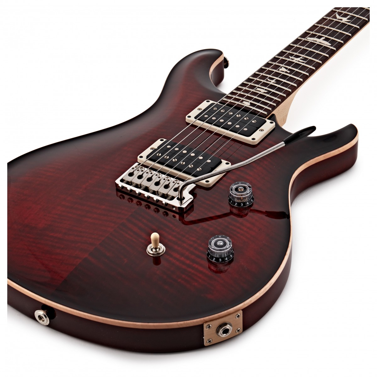 Prs Ce 24 Bolt-on Usa Hh Trem Rw - Fire Red Burst - Guitarra eléctrica de doble corte. - Variation 3