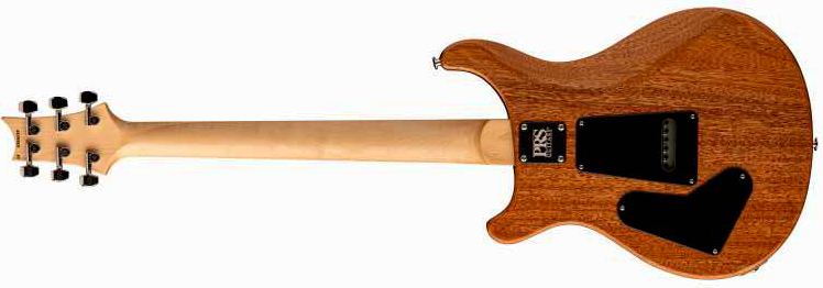 Prs Ce 24 Semi-hollow Bolt-on Usa 2h Trem Rw - Black Top W/ Natural Back - Semi hollow elektriche gitaar - Variation 2