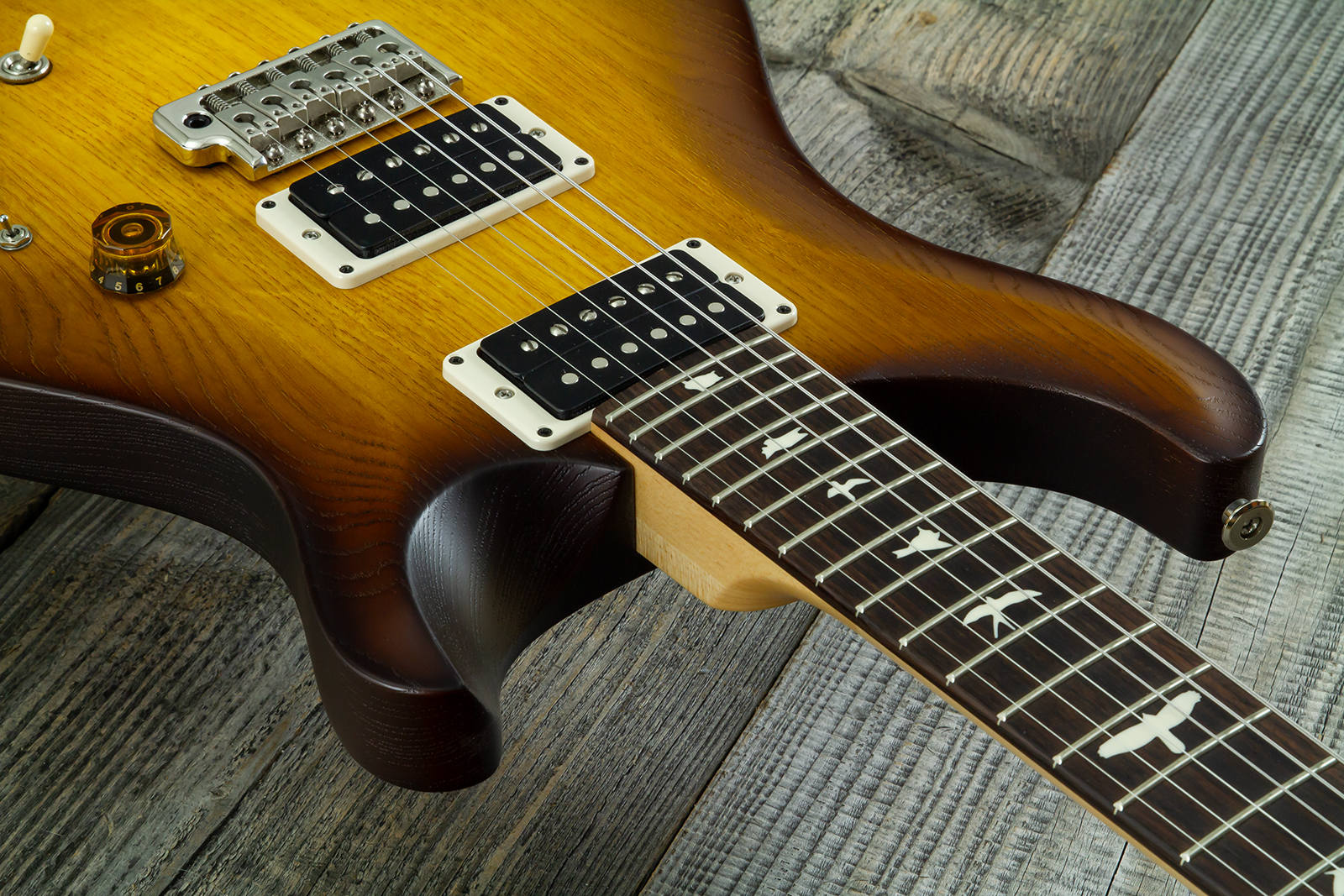 Prs Ce24-08 Swamp Ash Hand-signed Usa 2h Trem Rw #0397253 - Mccarty Tobacco Burst - Double cut gitaar - Variation 4