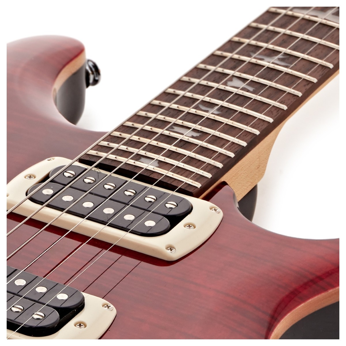 Prs Ce24 Se Bolt-on (wing Tuners) 2h Trem  Rw - Black Cherry - Double cut gitaar - Variation 4