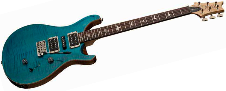 Prs Ce24 Special Ltd Bolt-on Usa 2h 85/15 Trem Rw - Carroll Blue - Double cut gitaar - Variation 1