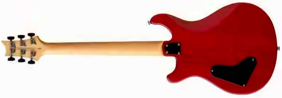 Prs Ce24 Standard Stoptail Satin Se Bolt-on 2h Trem Rw - Vintage Cherry - Double cut gitaar - Variation 1