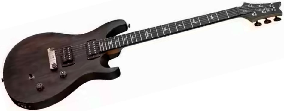 Prs Ce24 Standard Stoptail Satin Se Bolt-on 2h Trem Rw - Charcoal Burst - Double cut gitaar - Variation 2