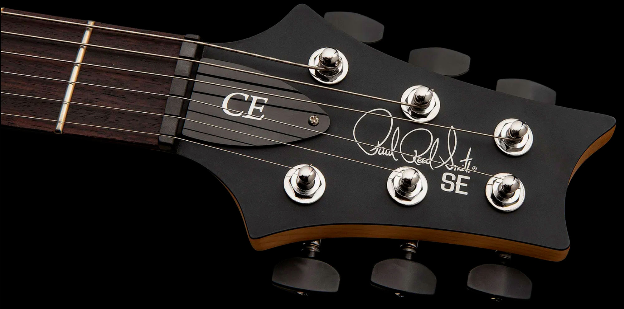 Prs Ce24 Standard Stoptail Satin Se Bolt-on 2h Trem Rw - Vintage Cherry - Double cut gitaar - Variation 4