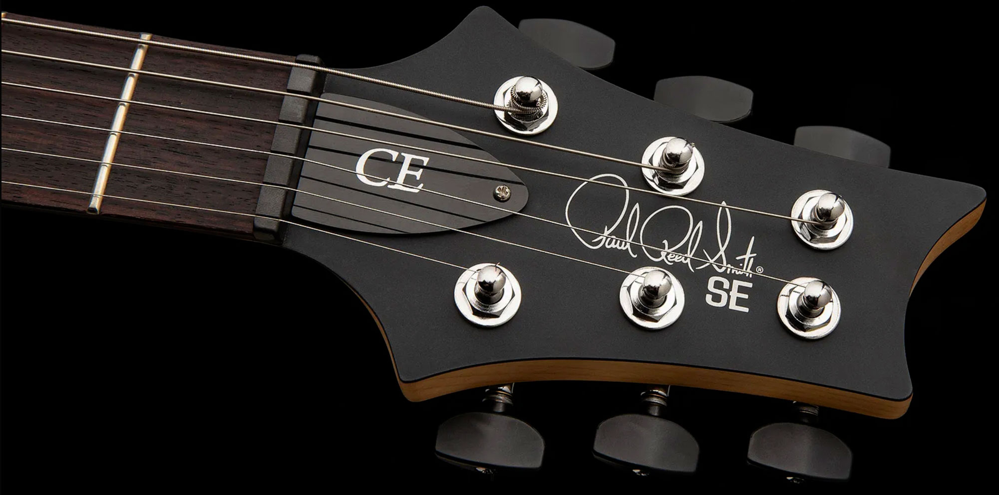Prs Ce24 Standard Stoptail Satin Se Bolt-on 2h Trem Rw - Ice Blue Metallic - Double cut gitaar - Variation 5