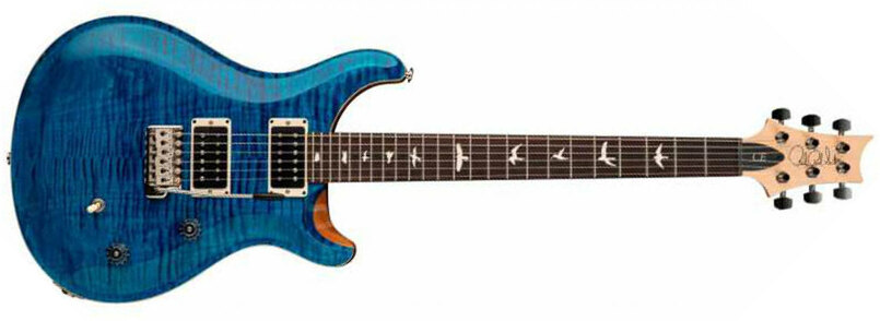 Prs Ce 24 Bolt-on Usa 2h Trem Rw - Blue Matteo - Guitarra eléctrica de doble corte. - Main picture