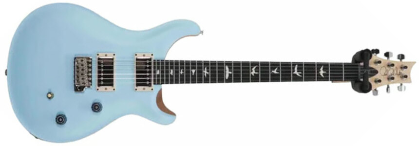 Prs Ce 24 Satin Bolt-on Usa Ltd 2h Trem Rw - Powder Blue - Guitarra eléctrica de doble corte. - Main picture