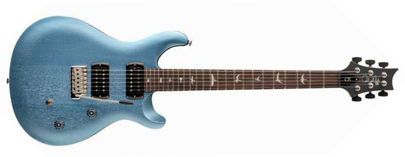 Prs Ce24 Standard Satin Wing Tuners Se Bolt-on 2h Trem Rw - Ice Blue Metallic - Double cut gitaar - Main picture