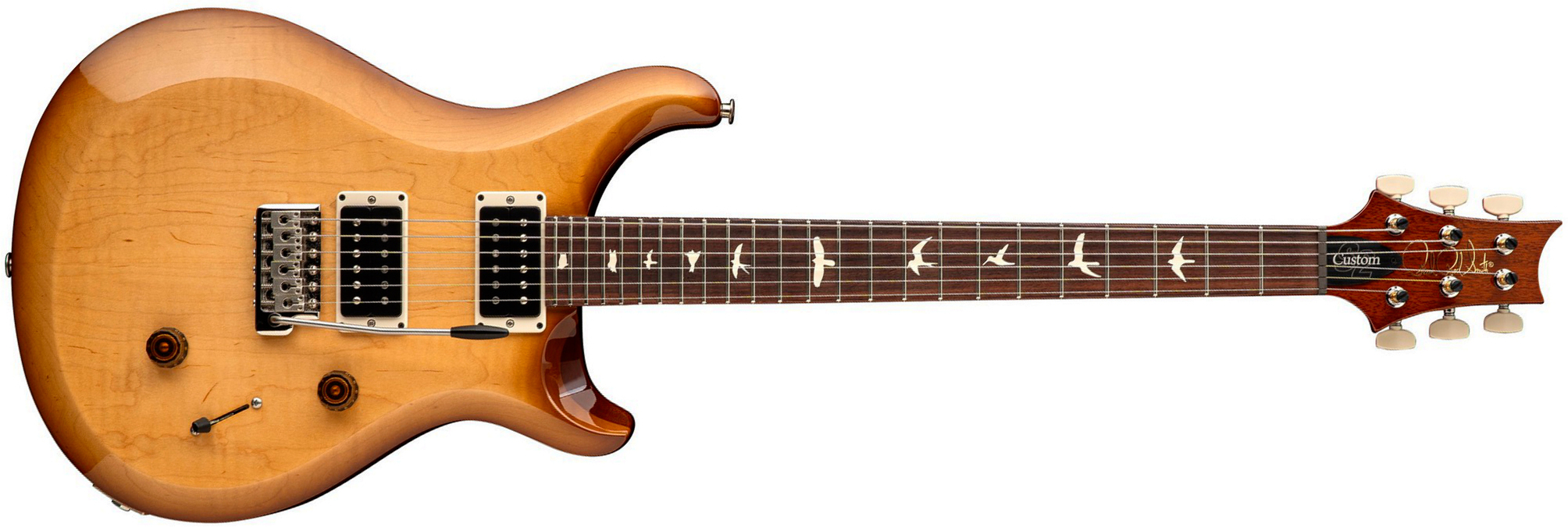 Prs Custom 24 S2 Usa 2h Trem Rw - Vintage Natural - Double cut gitaar - Main picture