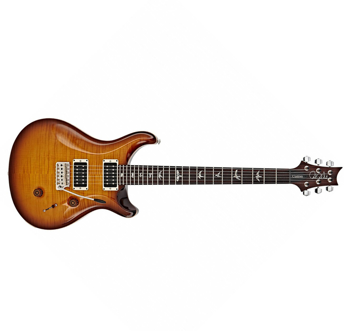 Prs Custom 24 Usa 2h Trem Rw - Mccarty Sunburst - Guitarra eléctrica de doble corte. - Main picture