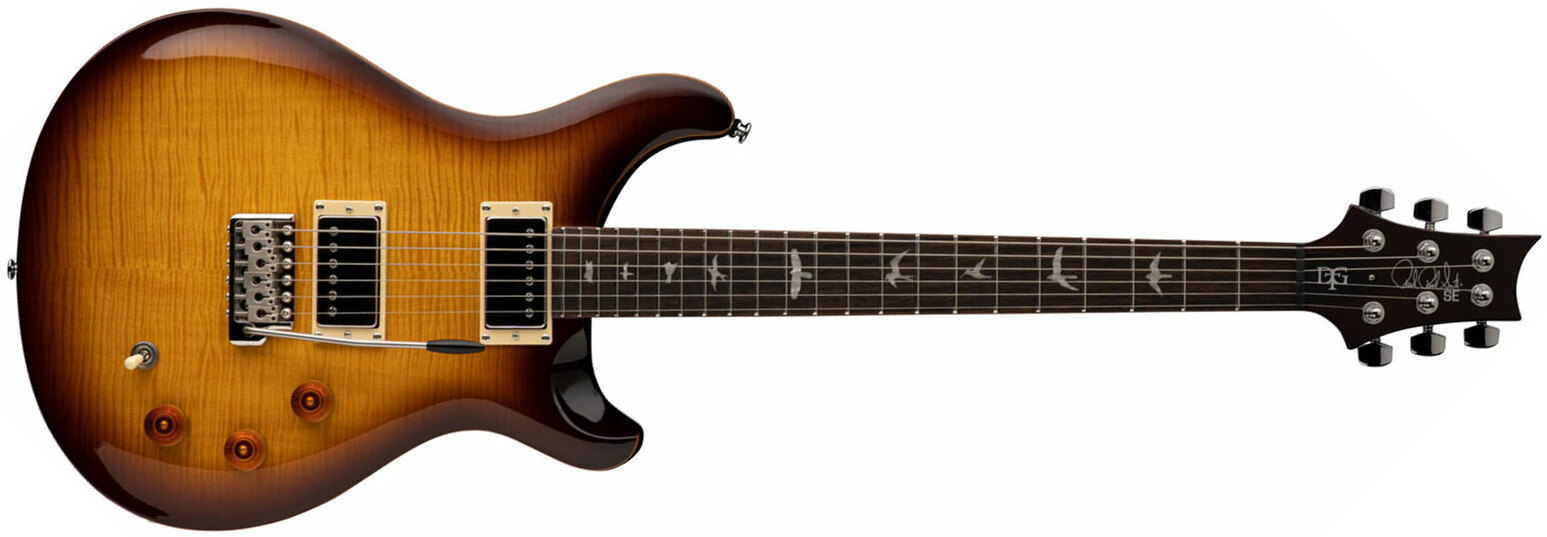 Prs David Grissom Se Dgt 2023 Signature 2h Trem Rw - Mccarty Tobacco Sunburst - Guitarra eléctrica de doble corte. - Main picture