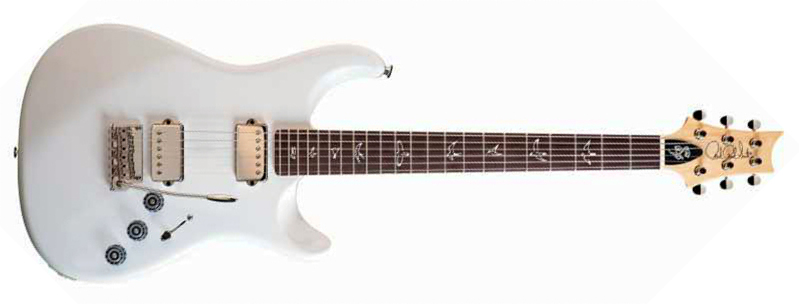 Prs Fiore Hh Bolt-on Usa 2h Trem Rw - Pearl White - Double cut gitaar - Main picture