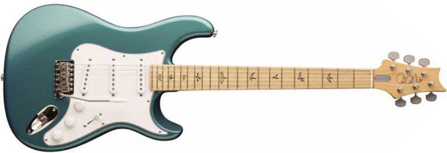 Prs John Mayer Silver Sky Ltd Usa Signature 3s Trem Mn +housse - Dodgem Blue - Elektrische gitaar in Str-vorm - Main picture