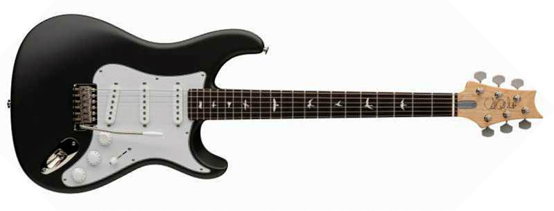 Prs John Mayer Silver Sky Usa Signature 3s Trem Rw - Faded Black Tee Satin - Elektrische gitaar in Strat vorm - Main picture