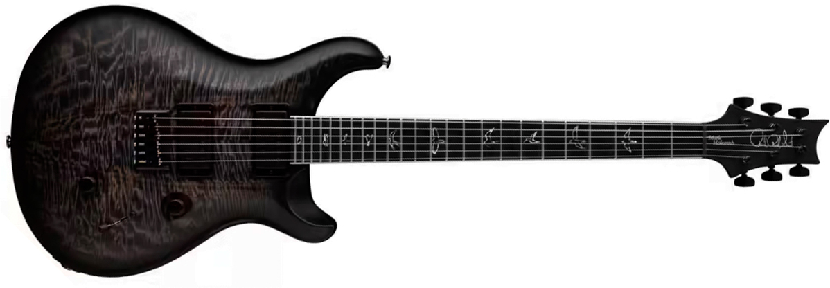 Prs Mark Holcomb Usa Signature 2h Seymour Duncan Ht Eb - Purple Mist Wraparound Burst - Double cut gitaar - Main picture