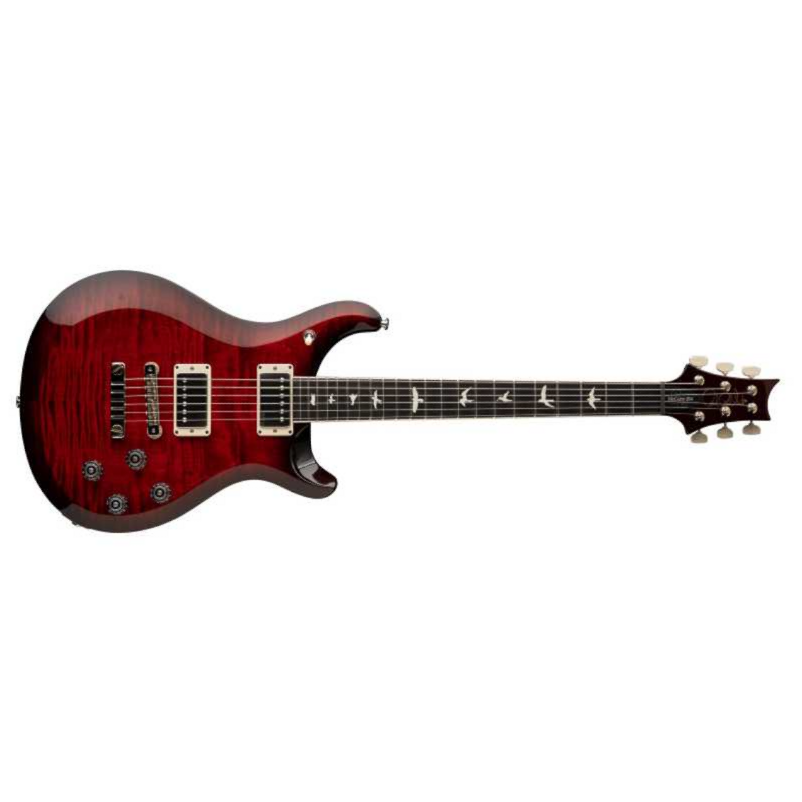 Prs Mccarty 594 S2 Usa 2h 58/15lt Ht Rw - Fire Red Burst - Double cut gitaar - Main picture