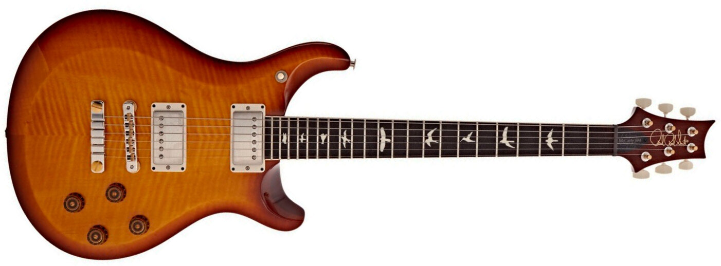 Prs Mccarty 594 S2 Usa 2h 58/15lt Ht Rw - Honey Gold Burst - Double cut gitaar - Main picture