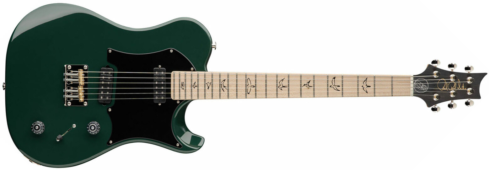 Prs Myles Kennedy Bolt-on Usa Signature 2mh Ht Mn - Hunter Green - Kenmerkende elektrische gitaar - Main picture