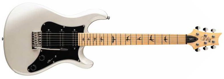 Prs Nf3 Se 3h Mini-humb. Trem Mn - White Pearl - Guitarra eléctrica de doble corte. - Main picture