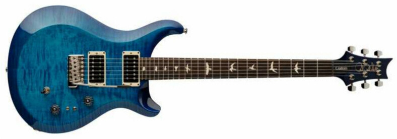 Prs S2 Custom 24-08 Usa 2h Trem Rw - Thin Lake Blue - Guitarra eléctrica de doble corte. - Main picture