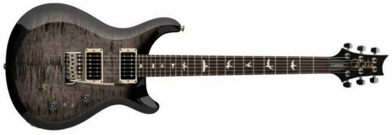 Prs S2 Custom 24-08 Usa 2h Trem Rw - Faded Grey Black Burst - Guitarra eléctrica de doble corte. - Main picture