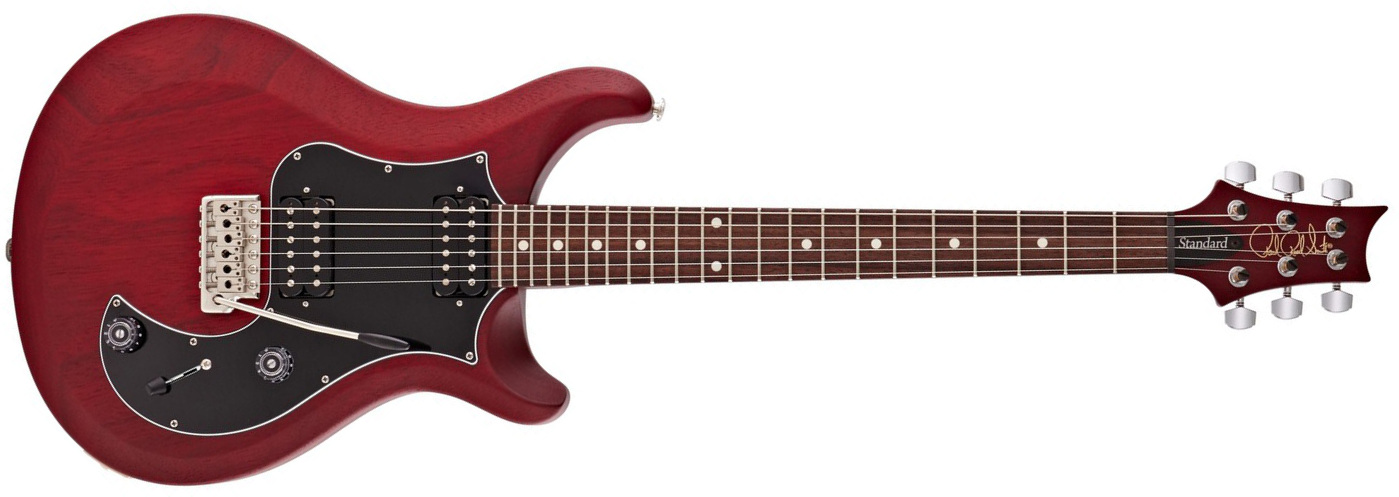 Prs S2 Standard 22 Satin Usa 2h Trem Rw - Vintage Cherry - Guitarra eléctrica de doble corte. - Main picture