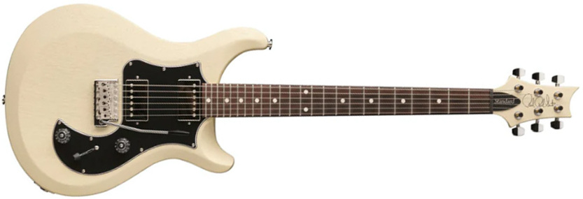 Prs S2 Standard 24 Satin Usa 2h Trem Rw - Antique White - Guitarra eléctrica de doble corte. - Main picture