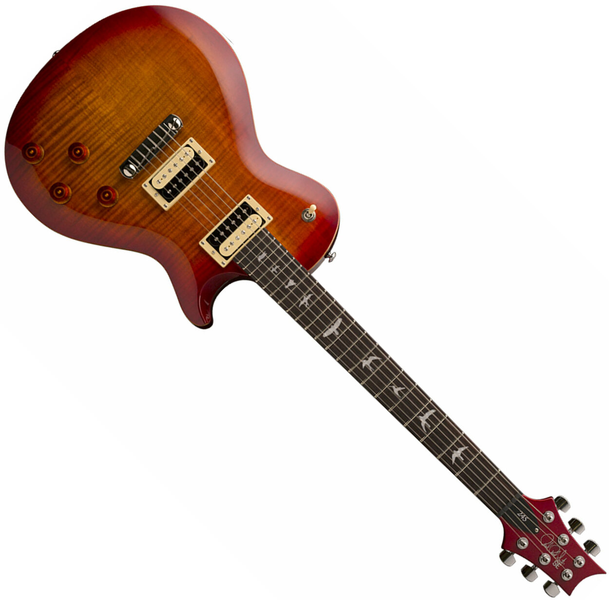 Prs Se 245 2017 - Cherry Sunburst - Enkel gesneden elektrische gitaar - Main picture