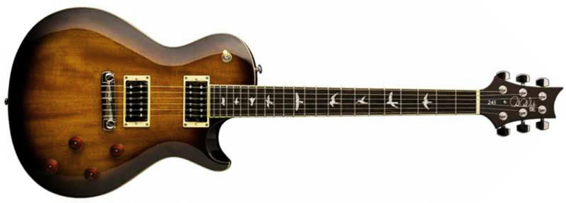 Prs Se 245 Standard 2021 Hh Ht Rw +housse - Tobacco Sunburst - Enkel gesneden elektrische gitaar - Main picture