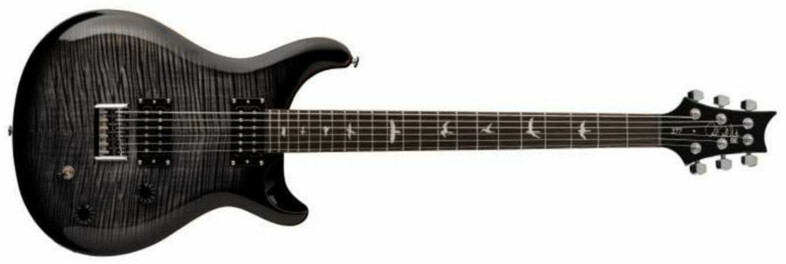 Prs Se 277 Baritone 2024 Hh Ht Rw - Charcoal Burst - Bariton elektrische gitaar - Main picture