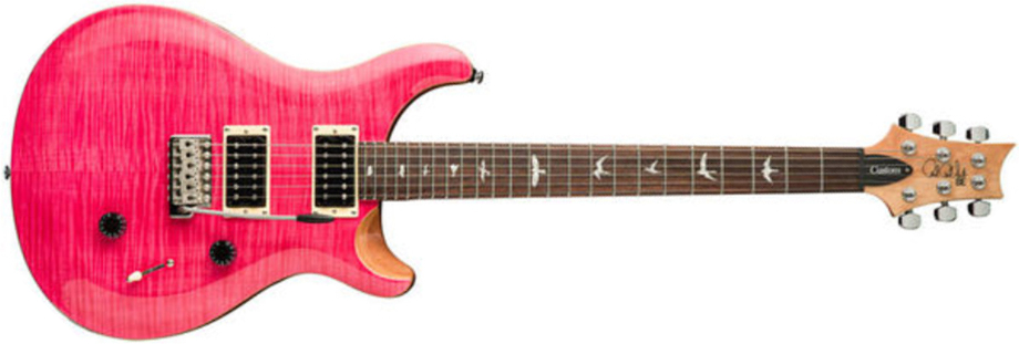 Prs Se Custom 24 2021 Hh Trem Rw +housse - Bonnie Pink - Guitarra eléctrica de doble corte. - Main picture