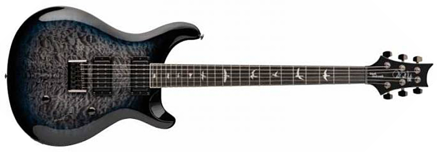 Prs Se Mark Holcomb 2023 Signature 2h Ht Eb - Holcomb Blue Burst - Guitarra eléctrica de doble corte. - Main picture