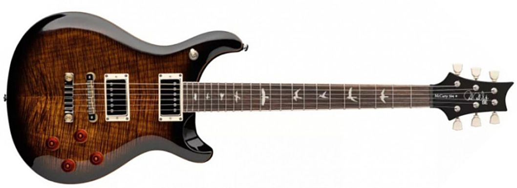 Prs Se Mccarty 594 2h Ht Rw - Black Gold Burst - Guitarra eléctrica de doble corte. - Main picture