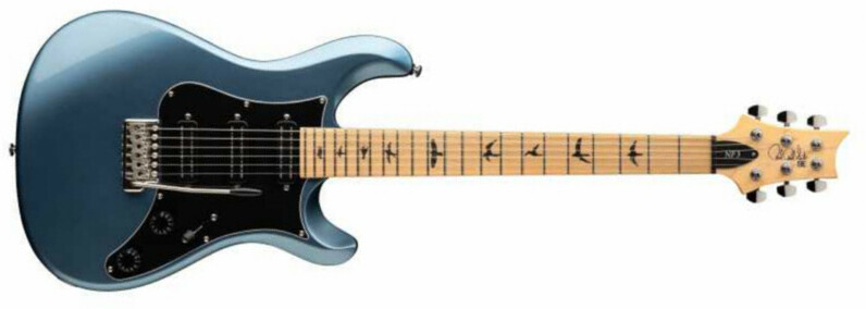 Prs Se Nf3 Trem 3h Mn - Ice Blue Metallic - Guitarra eléctrica de doble corte. - Main picture
