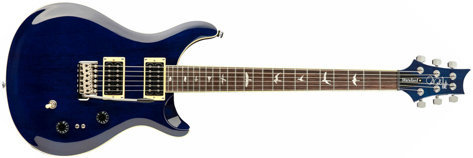 Prs Se Standard 24-08 2h Trem Rw - Bleu Translucide - Guitarra eléctrica de doble corte. - Main picture