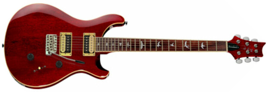 Prs Se Standard 24 2021 Hh Trem Rw +housse - Vintage Cherry - Guitarra eléctrica de doble corte. - Main picture