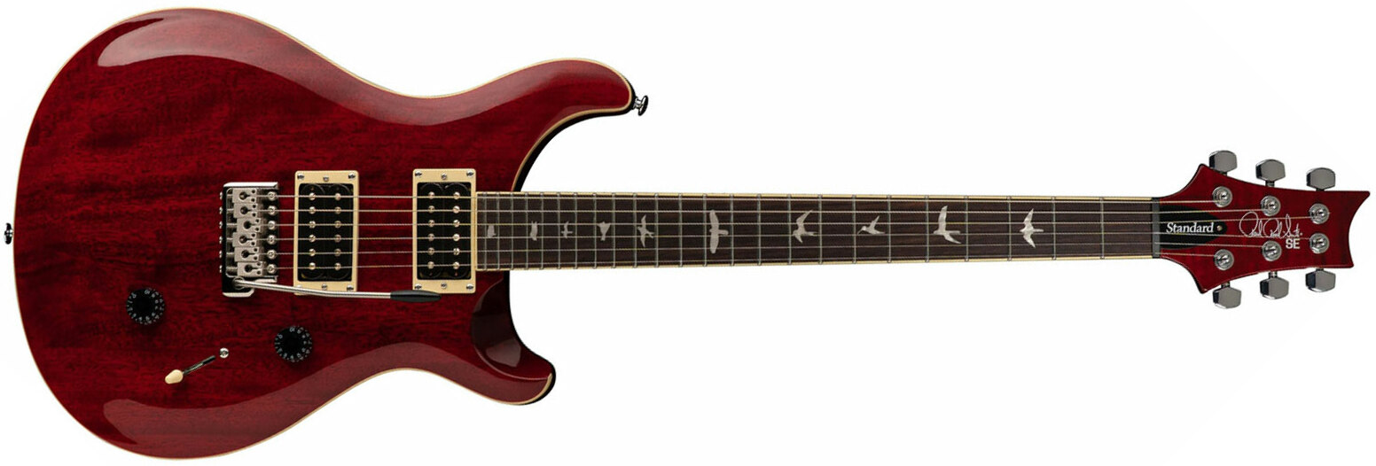 Prs Se Standard 24 2h Trem Rw - Vintage Cherry - Guitarra eléctrica de doble corte. - Main picture