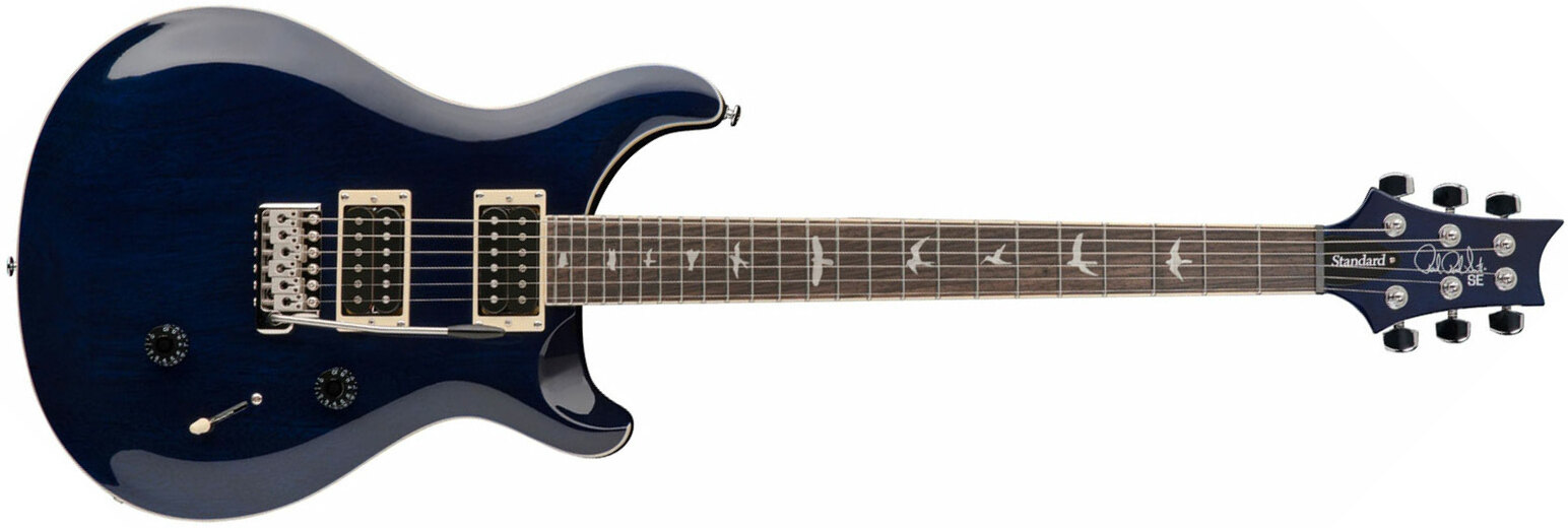 Prs Se Standard 24 2h Trem Rw - Translucent Blue - Guitarra eléctrica de doble corte. - Main picture