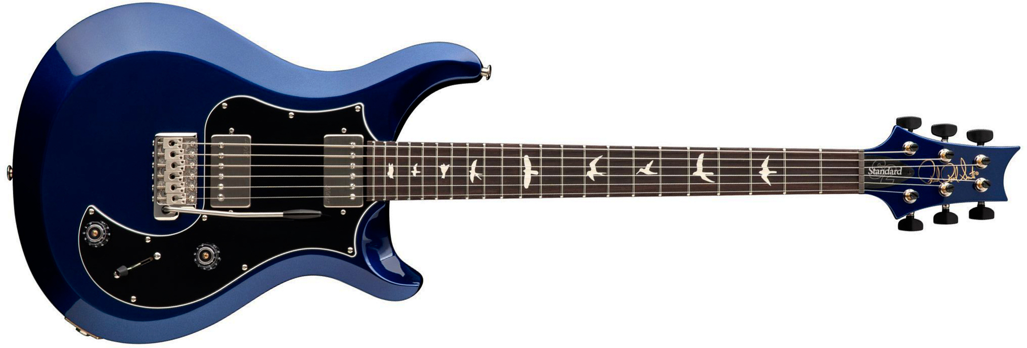 Prs Standard 22 S2 Usa 2h Trem Rw - Metallic Midnight - Double cut gitaar - Main picture
