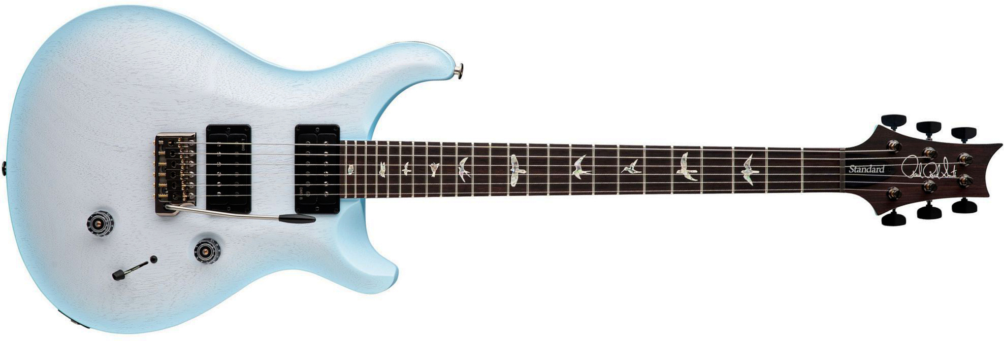 Prs Standard 24 S2 Usa 2h Dmo Trem Rw - Cloud Burst Satin - Double cut gitaar - Main picture