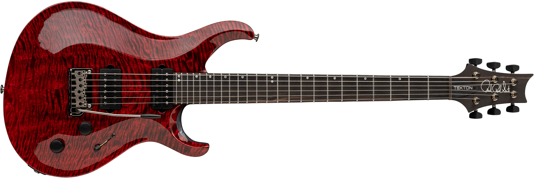 Prs Tekton T Usa 2h Trem Eb - Bloodstone Red - Double cut gitaar - Main picture