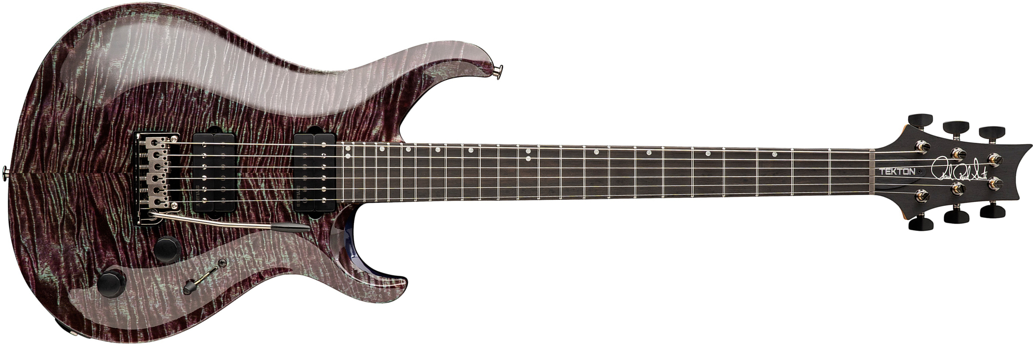 Prs Tekton T Usa 2h Trem Eb - Violet Tourmaline - Double cut gitaar - Main picture