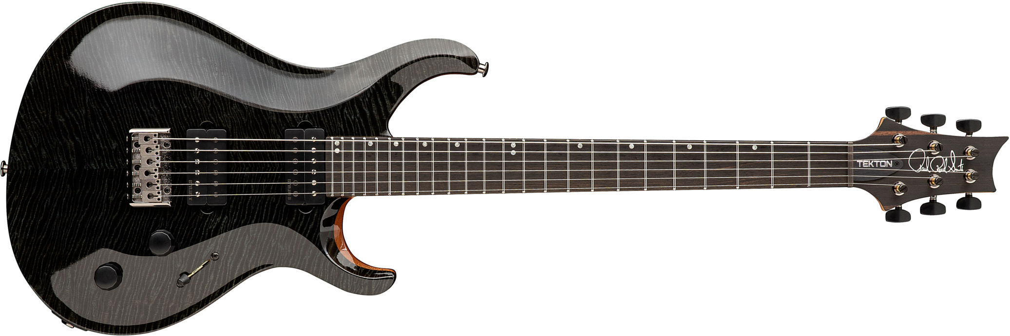 Prs Tekton Usa 2h Ht Eb - Slate Blue - Double cut gitaar - Main picture
