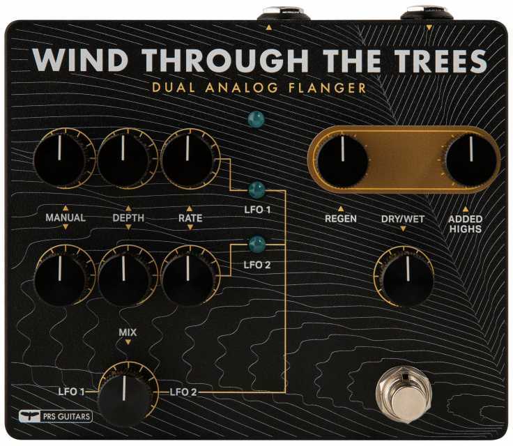 Prs Wind Through The Trees Dual Flanger - Modulation/chorus/flanger/phaser en tremolo effect pedaal - Main picture