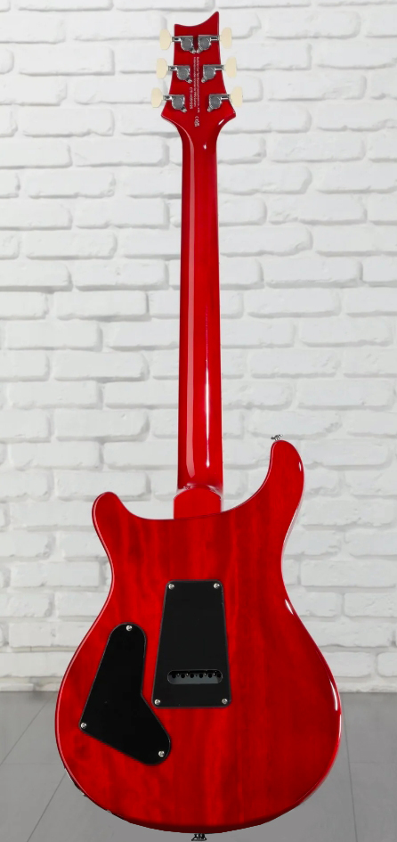 Prs Custom 24-08 Quilt Se (wing Tuners) 2h Trem Rw - Charcoal Cherry Burst - Double cut gitaar - Variation 1