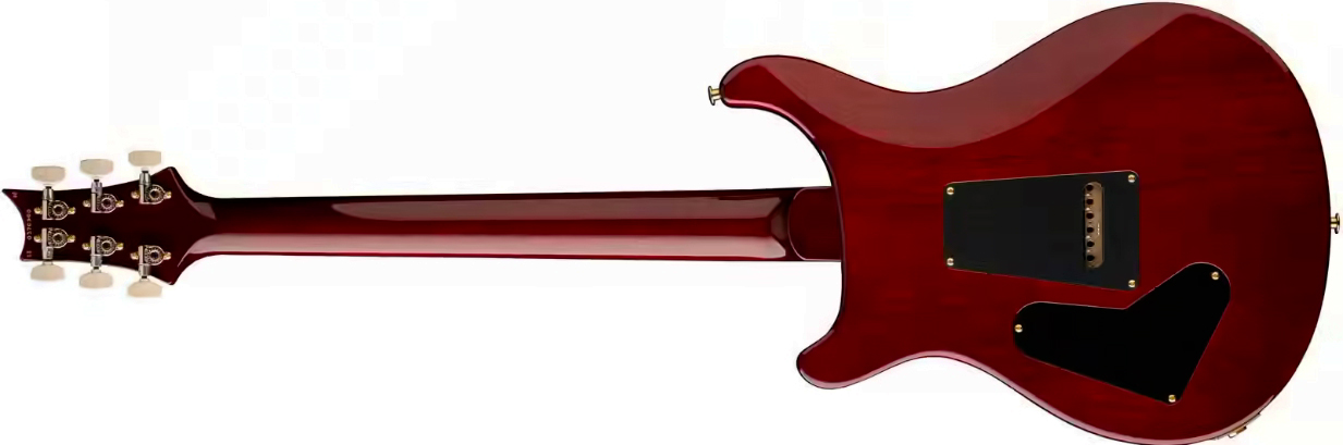 Prs Custom 24-08 Usa 2h Tci Trem Rw - Dark Cherry Sunburst - Double cut gitaar - Variation 1