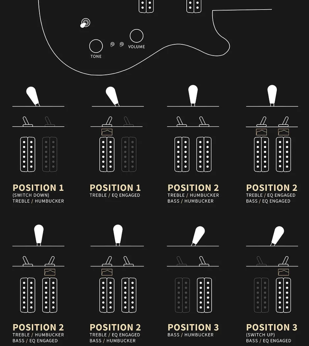 Prs Custom 24-08 Usa 2h Tci Trem Rw - Black Gold Wraparound Burst - Double cut gitaar - Variation 4