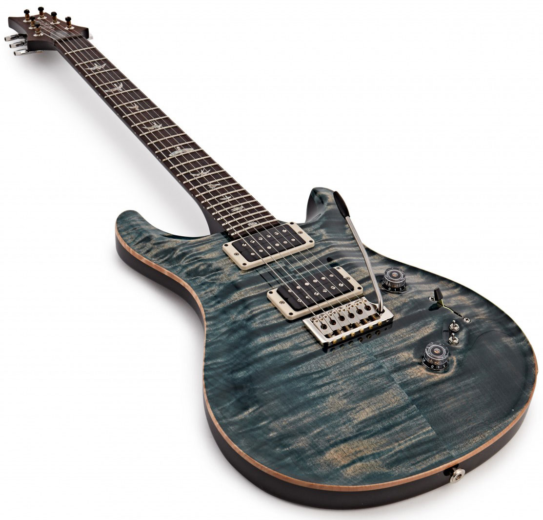 Prs Custom 24-08 Usa 2h Trem Rw - Faded Whale Blue - Guitarra eléctrica de doble corte. - Variation 2