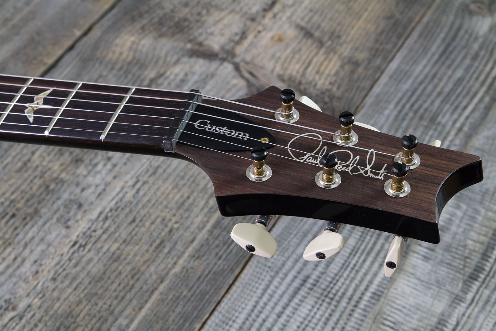 Prs Custom 24 10 Top Hand-signed Usa 2h Trem Rw #0383878 - Purple Mist - Double cut gitaar - Variation 6